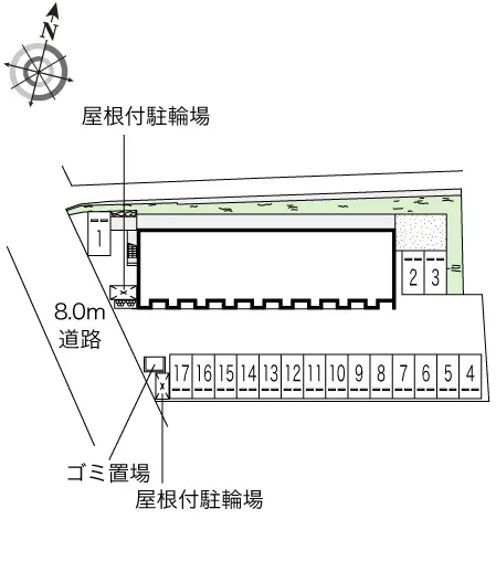 岩国市装束町２丁目 月極駐車場